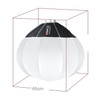 TRIOPO KQ65 65cm Foldable Lantern Softbox SpeedLite Flash Light Foldable Diffuser