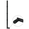 Wireless 15DBi RP-SMA Male Network Antenna (Softcover Edition)(Black)