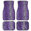 4 in 1 Leopard Print Universal Printing Auto Car Floor Mats Set, Style:HN1408GP