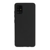 For Galaxy A51 Frosted Candy-Colored Ultra-thin TPU Phone Case(Black)
