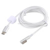 45W / 60W / 65W / 85W 5 Pin MagSafe 1 (L-Shaped) to USB-C / Type-C PD Charging Cable (White)