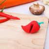 4 PCS Small Pepper Shape Pot Lid Overflow Preventer Silicone Pot Lid Raised Anti Overflow Gadgets