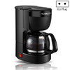 Homezest Household Small Coffee Maker Automatic Mini Drip Coffee Machine, Style:EU Plug(Black)