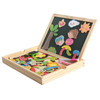 Children Early Education Toys Multifunctional Puzzle Double-sided Magnetic Fun Drawing Board