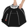 TRIOPO K65 65cm Speedlite Flash Octagon Parabolic Softbox Bowens Mount Diffuser for Speedlite