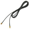 Softcover Edition, RP-SMA Male to Female Cable (174 Antenna Extension Cable), 3m(Black)