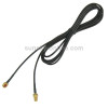 Softcover Edition, RP-SMA Male to Female Cable (174 Antenna Extension Cable), 3m(Black)