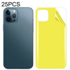 25 PCS Soft TPU Full Coverage Rear Screen Protector For iPhone 12 Pro