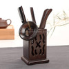 Home Decoration Ebony Wood Tea Set tea Tray Accessories Tea Clip (F75-1)