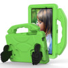 For Galaxy Tab A 7.0 T280/T285 EVA Material Children Flat Anti Falling Cover Protective Shell With Thumb Bracket(Green)