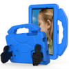 For Galaxy Tab A 7.0 T280/T285 EVA Material Children Flat Anti Falling Cover Protective Shell With Thumb Bracket(Blue)