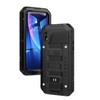 Waterproof Dustproof Shockproof Zinc Alloy + Silicone Case for iPhone XR (Black)