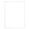 LCD Frame Front Housing Bezel Frame with Adhesive Sticker for iPad 2(White)