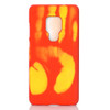 Paste Skin + PC Thermal Sensor Discoloration Case for Huawei Mate 20(Red yellown)