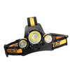 BORUIT 3 LEDs L2+XP-G2 R5 5000LM High Power Strong Light Long Shot LED Headlight