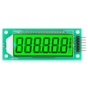 LDTR - WG0101 2.4 inch 6-digit 7-segment LCD Display Module for Arduino, Screen Display Backlight Color: Green