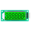 LDTR - WG0101 2.4 inch 6-digit 7-segment LCD Display Module for Arduino, Screen Display Backlight Color: Green