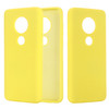 Solid Color Liquid Silicone Shockproof Full Coverage Case For Motorola Moto E5 & G6 Play(Yellow)