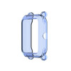 For Amazfit Pop Half-coverage TPU Protective Case Cover(Blue)
