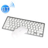 X5 2 in 1 Ultra-Thin Mini Wireless Bluetooth Keyboard + Bluetooth Mouse Set, Support Win / Android / IOS System(Silver)