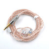 KZ A Copper-silver Mixed Plated Upgrade Cable for KZ ZS3 / ZS4 / ZS5 / ZS6 / ZSA Earphones
