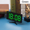6615A LED Electronic Clock Smart Digital Table Clock(Green)