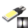 2 PCS T10 6W 180LM White Light Double-Faced 2 COB LED Decode Canbus Error-Free Car Clearnce Reading Lamp, DC 12V