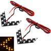 14 LED 3528 SMD Arrows Light for Car Side Mirror Turn Signal (Pairs)