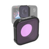 JSR KB Series Diving Color Lens Filter for GoPro HERO9 Black(Magenta)