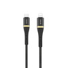 WIWU Elite Series ED-103 2.4A USB-C / Type-C to 8 Pin Interface Nylon Braided Fast Charging Data Cable, Cable Length: 2m