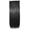 1# One-piece Seamless Five-clip Wig Long Straight Wig Piece