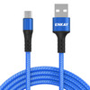 ENKAY ENK-CB302 Nylon Weaving USB to Micro USB Data Transfer Charging Cable(Blue)