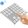 MC Saite MC-308BT 35 Keys Bluetooth Numeric Keyboard for Windows / iOS / Android(Silver)