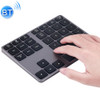 MC Saite MC-308BT 35 Keys Bluetooth Numeric Keyboard for Windows / iOS / Android(Grey)