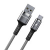 WK WDC-128 3A Micro USB Kingkong Enjoy Version Charging Data Cable, Length: 1m(Silver)