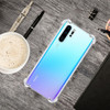 For Huawei P30 Pro Four-Corner Anti-Drop Ultra-Thin Transparent TPU Phone Case(Transparent)