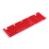 ABS Translucent Keycaps, OEM Highly Mechanical Keyboard, Universal Game Keyboard (Red)