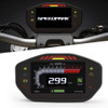 Speedpark Motorcycle LCD TFT Digital Speedometer 14000RPM Backlight Motorcycle Odometer for 1,2,4 Cylinders Meter