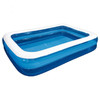 Children Outdoor Two-ring Rectangular Inflatable Swimming Pool, Specification:305cm Pool