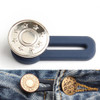 15 PCS 17mm Nail-Free Detachable Button Jeans Retractable Button Universal Extension Button(Style 6)
