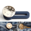 15 PCS 17mm Nail-Free Detachable Button Jeans Retractable Button Universal Extension Button(Style 5)