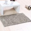 Chenille Non Slip Shaggy Soft Water Absorption Bedroom Bathroom kitchen Carpet Mat, Size:33 x 50cm(Light Grey)