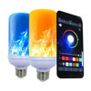 E27 Colorful Light Bulb Simulation Flame Light LED App Control One-to-many Lights