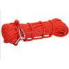 Climbing Auxiliary Rope Static Rope Safety Rescue Rope, Length: 20m Diameter: 10mm(Red)