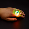 24 PCS Children Luminous Toy Flashing Spinning Top Ring