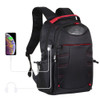 HAWEEL Foldable Removable Outdoor Portable Dual Shoulders Laptop Backpack(Black)