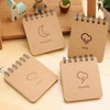 10 PCS Weather Forecast Print Binder Coil Memo Pad Notes Ruled Notepads School Office Supply, Random Style Delivery