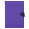 For iPad Pro 12.9 2020 GOOSPERY FANCY DIARY Cross Texture Leather Case with Holder & Card slots & Wallet (Purple)
