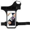 Running Sports Mobile Phone Wrist Bag, Specification:Under 5.5 inches(Black)