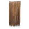 27H4# One-piece Seamless Five-clip Wig Long Straight Wig Piece